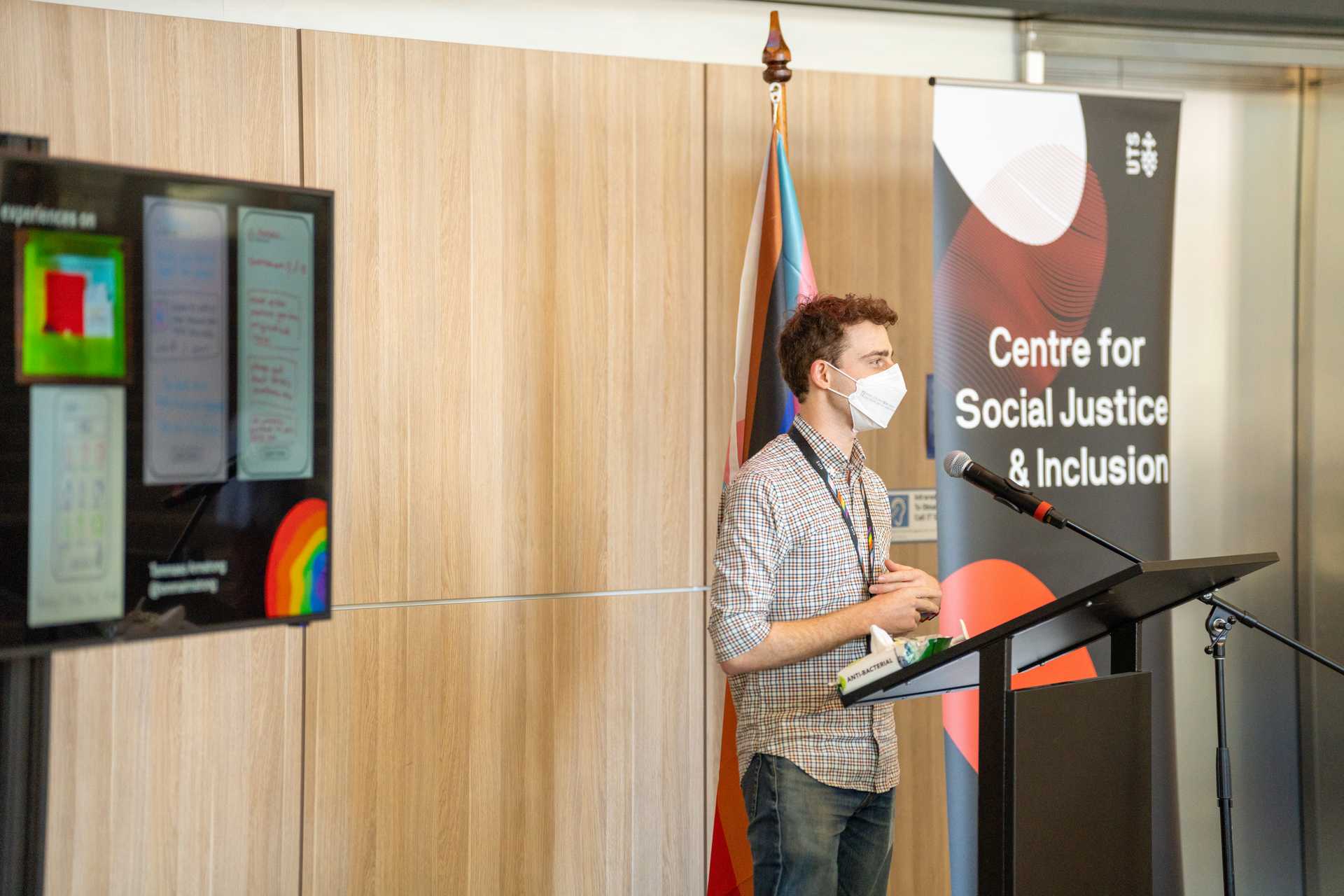 Sharing my research on IDAHOBIT Day at UTS